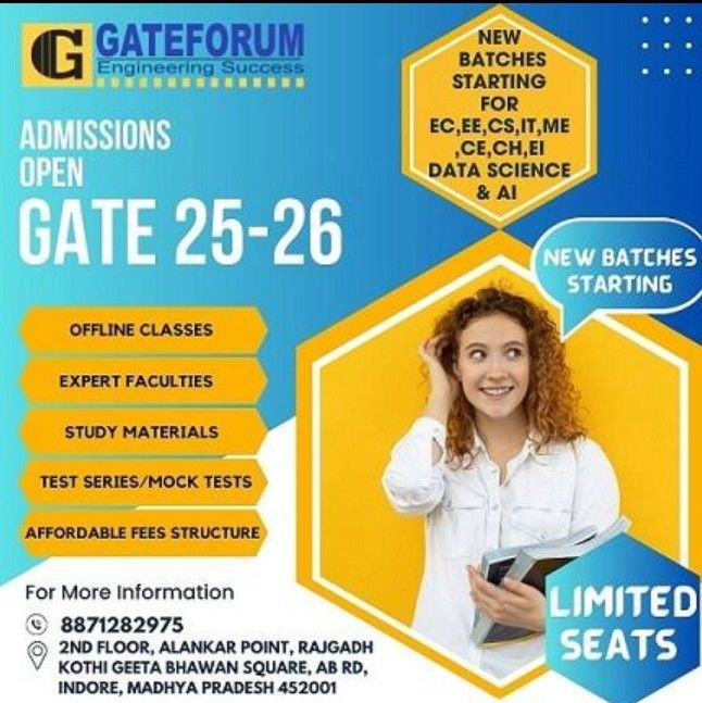 GATEFORUM - Best GATE Coaching in Indore image 1